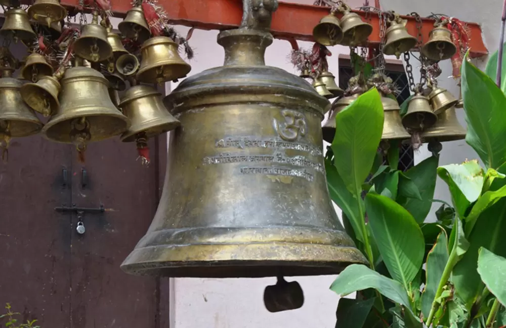 Temples bells at Chitai Golu Devta temple.. Pic: Mahender S Adhikari 