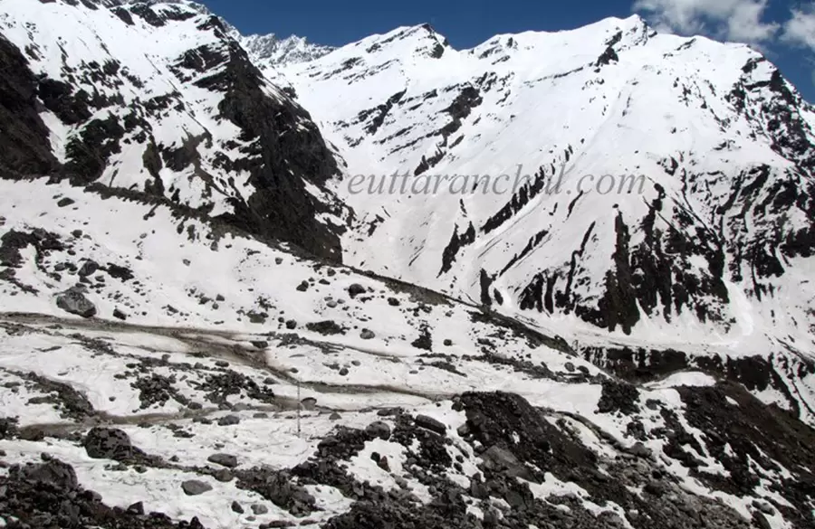 Chorabari Glacier. Pic: 