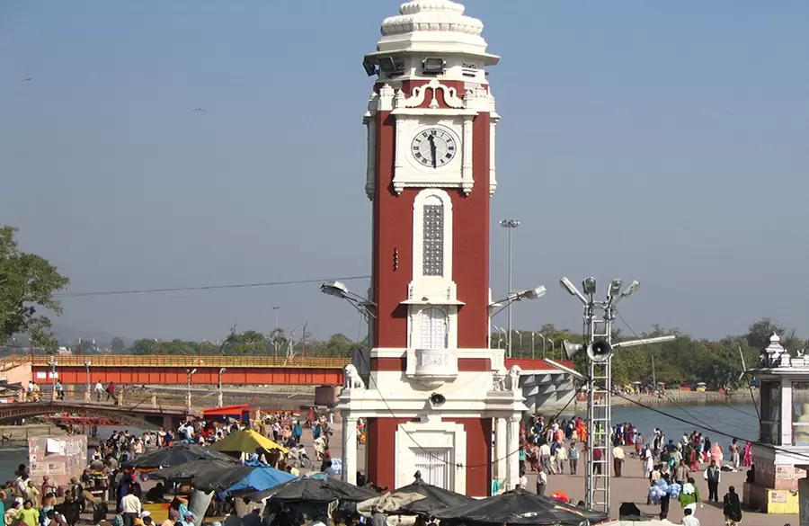 Clock Tower Haridwar. Pic: Kprateek88