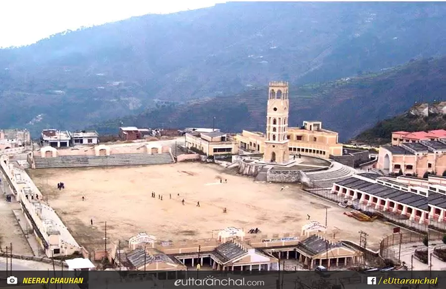 Clock Tower at New Tehri. Pic: Neeraj Chauhan