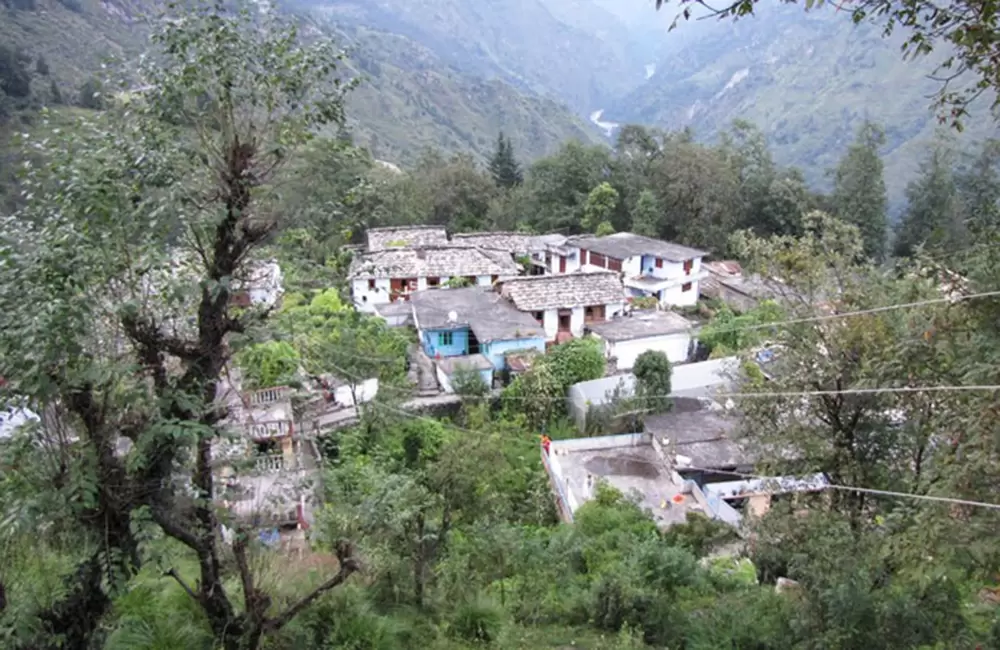 Darkot Village, Munsiyari. Pic: Kundan Singh Pangtey