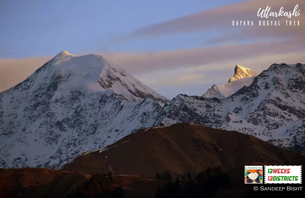 Himalayan Peaks as seen from Dayara Bugyal. Pic: 