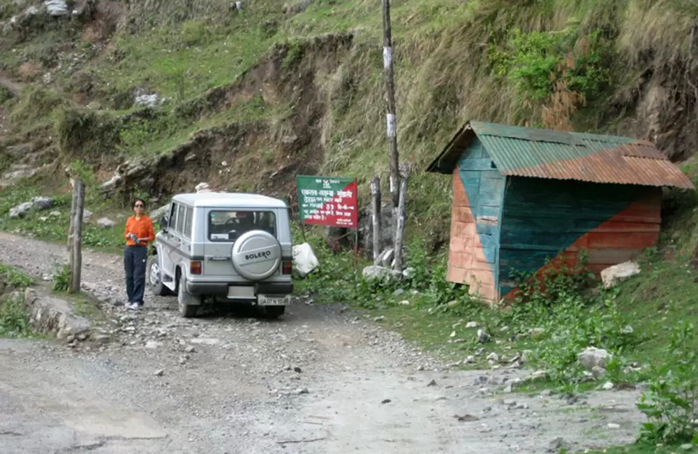 Entry gate of Deoban. Pic: Pic By: Nitin Pandey (Pandeyji.com)