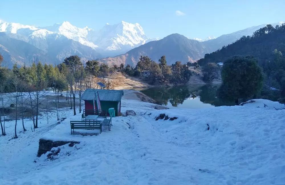 Devariyatal Lake in Winters.. Pic: 