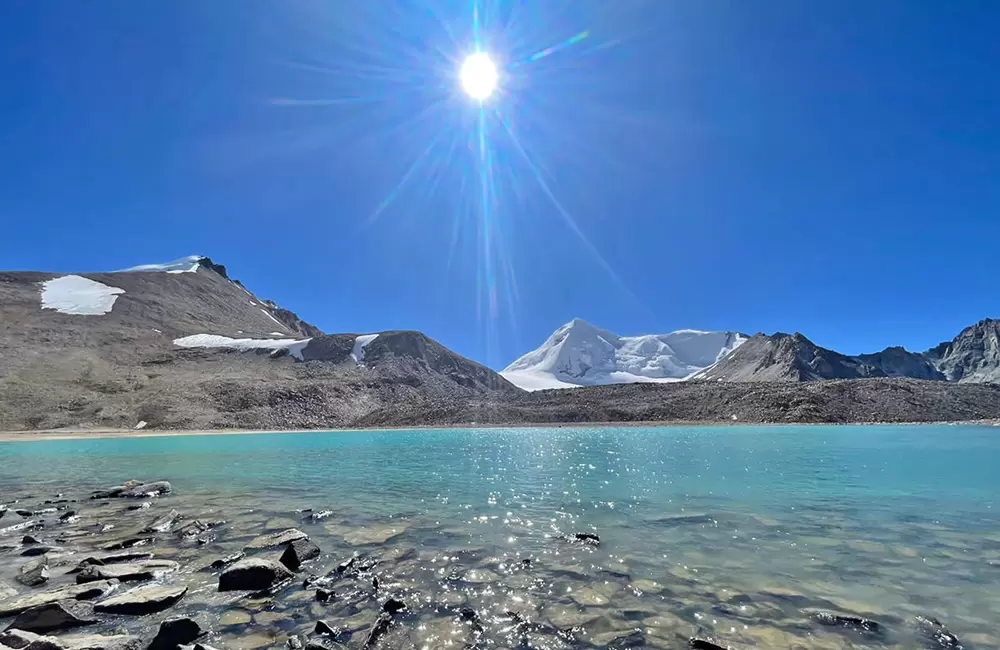 Deo Tal or Dev Tal near Mana pass. Pic: 