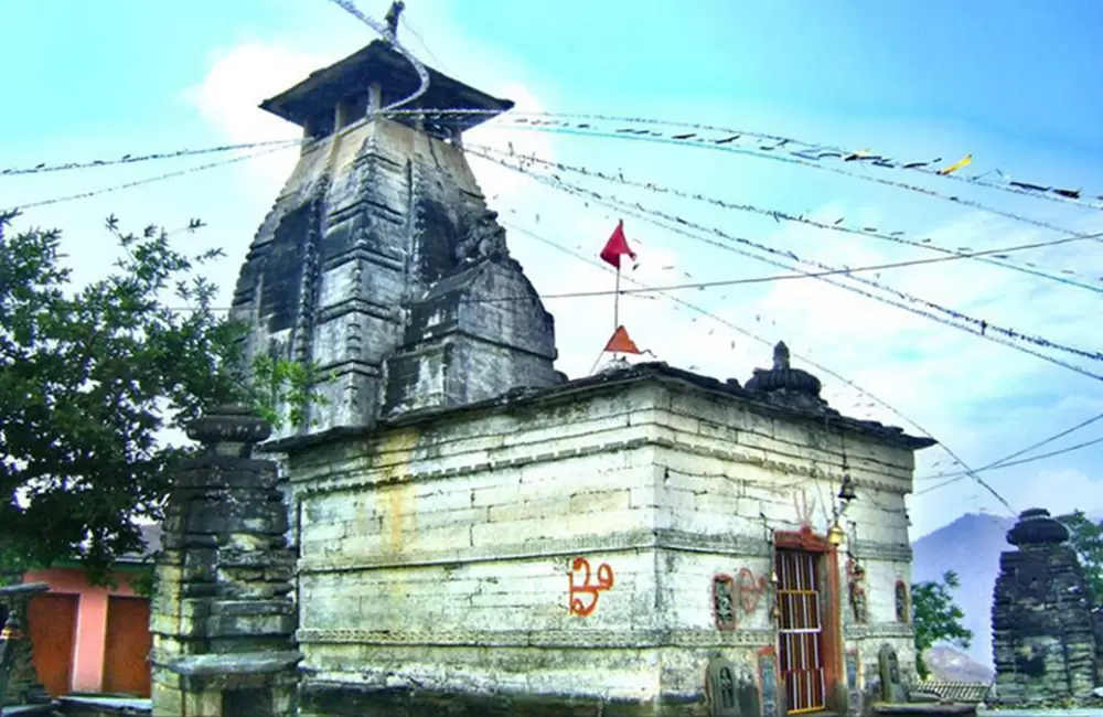 View of  Raj Rajeswari group of temples, Devalgarh Pauri . Pic: Aman Negi / facebook