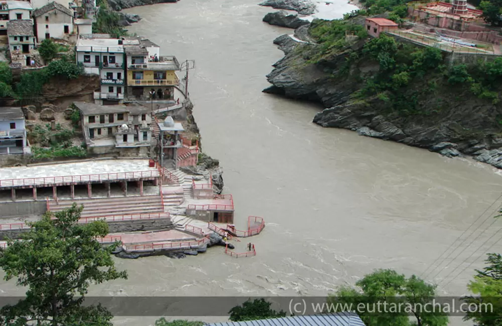 One the most famous and holy prayag in India. Pic: eUttaranchal.com