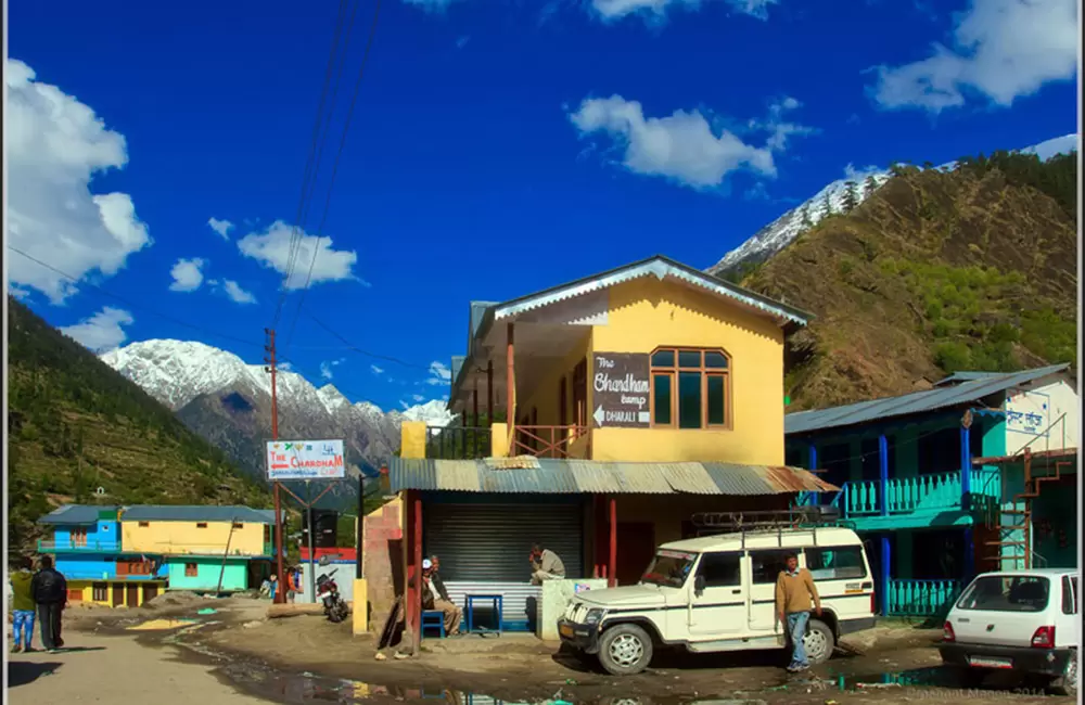 Dharali Town, Uttarkashi. Pic: Prashant Menon