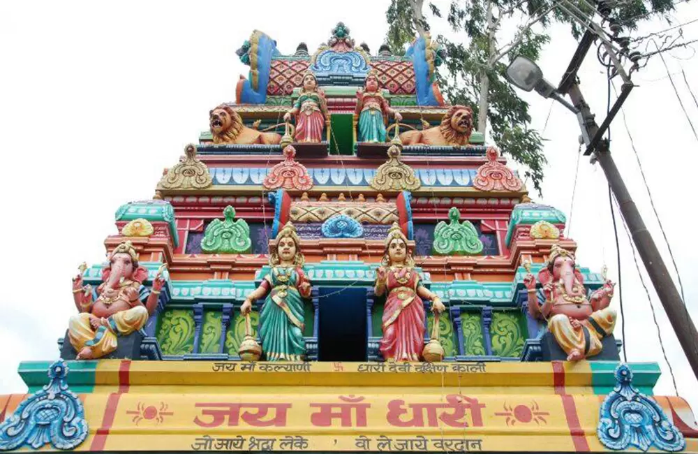 Main gate of Dhari devi mandir, Srinagar garhwal.. Pic: Rahul Bhatt 