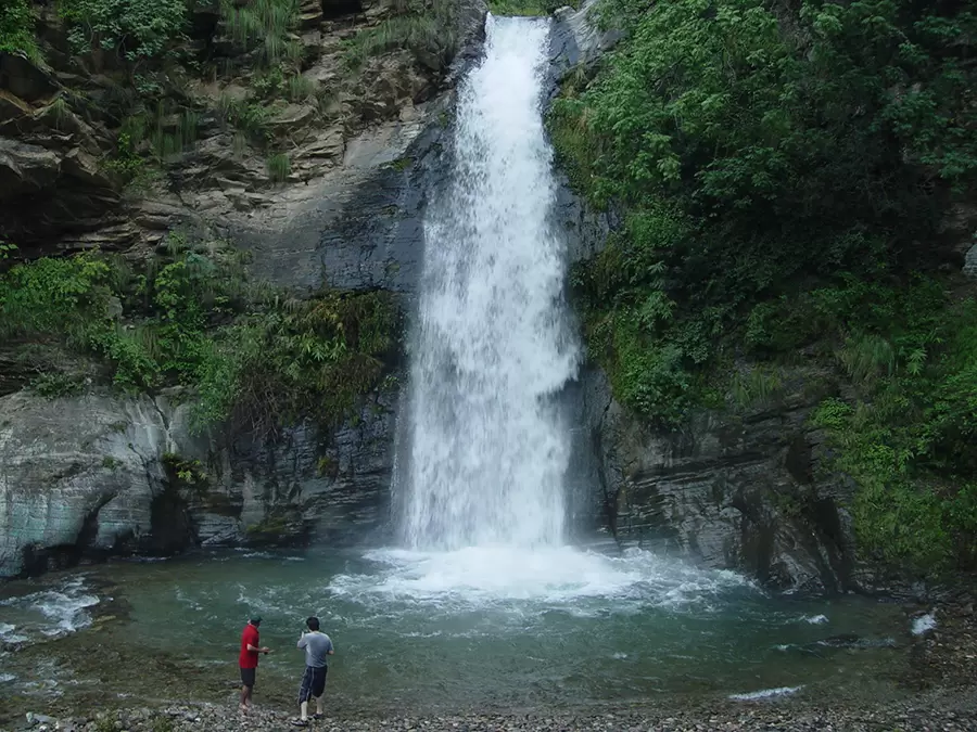 Dhokaney Waterfall Almora. Pic: Fb