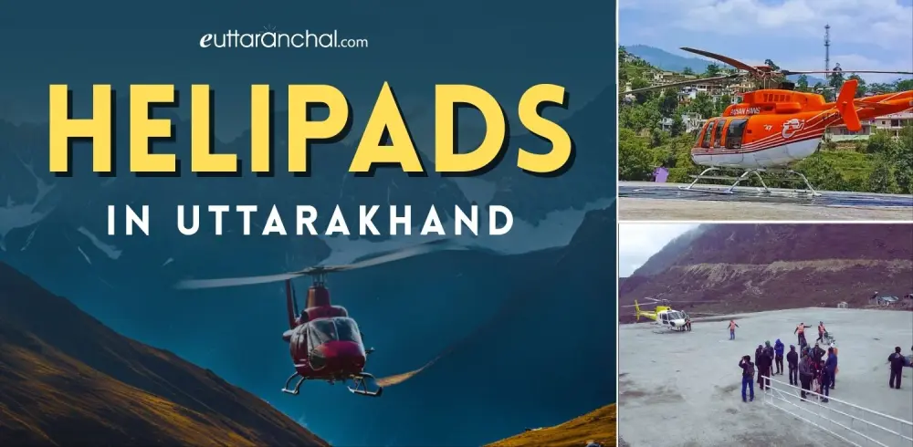 Helipads in Uttarakhand