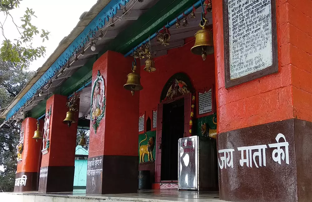 Maa Dunagiri Temple. Pic: Rohit Chauhan