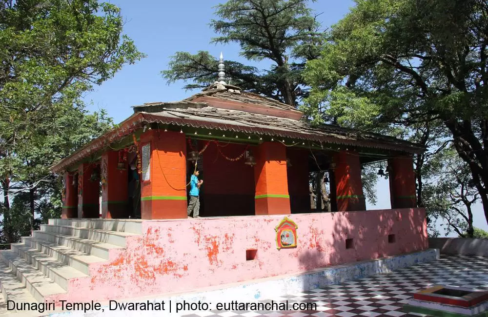 Dunagiri Temple near Dwarahat. Pic: Euttaranchal.com (Facebook)