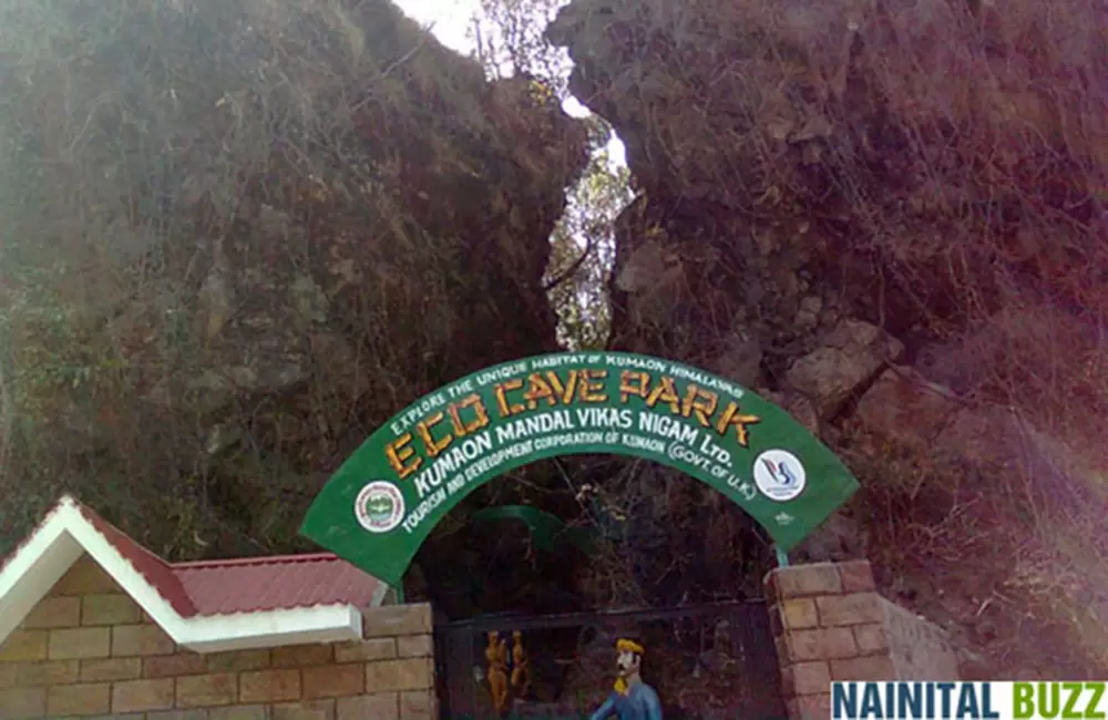 Eco Cave Gardens gate - Nainital.. Pic: euttaranchal.com