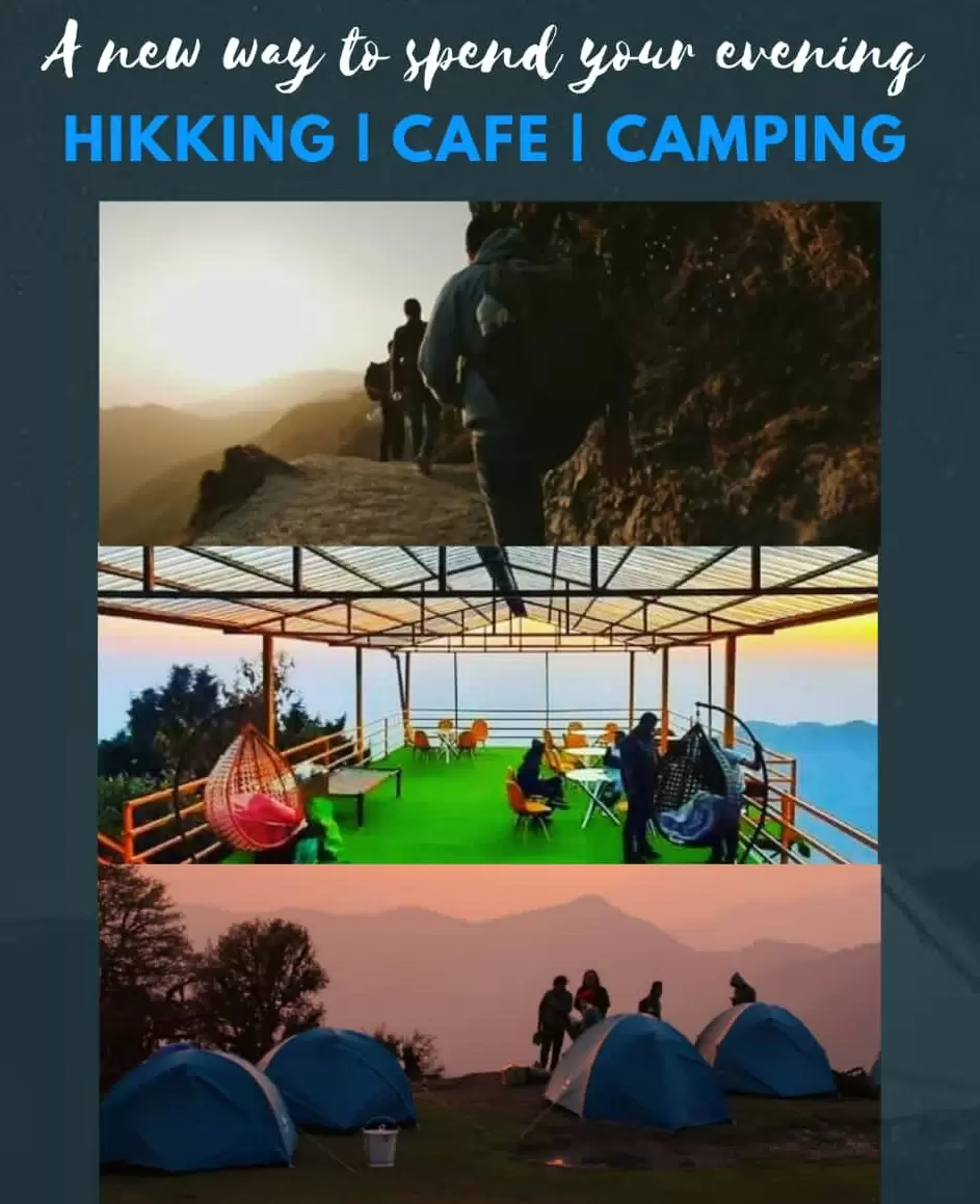 Hiking, Camping, Cafe in George Everest. Pic: 