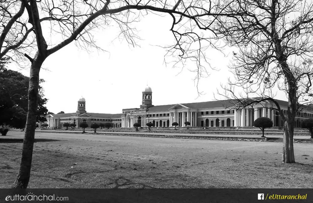 FRI Dehradun in Monochrome. Pic: eUttaranchal