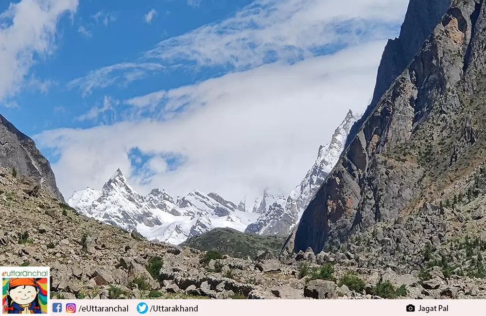 Himalaya views in Gamshali. Pic: Jagat Pal