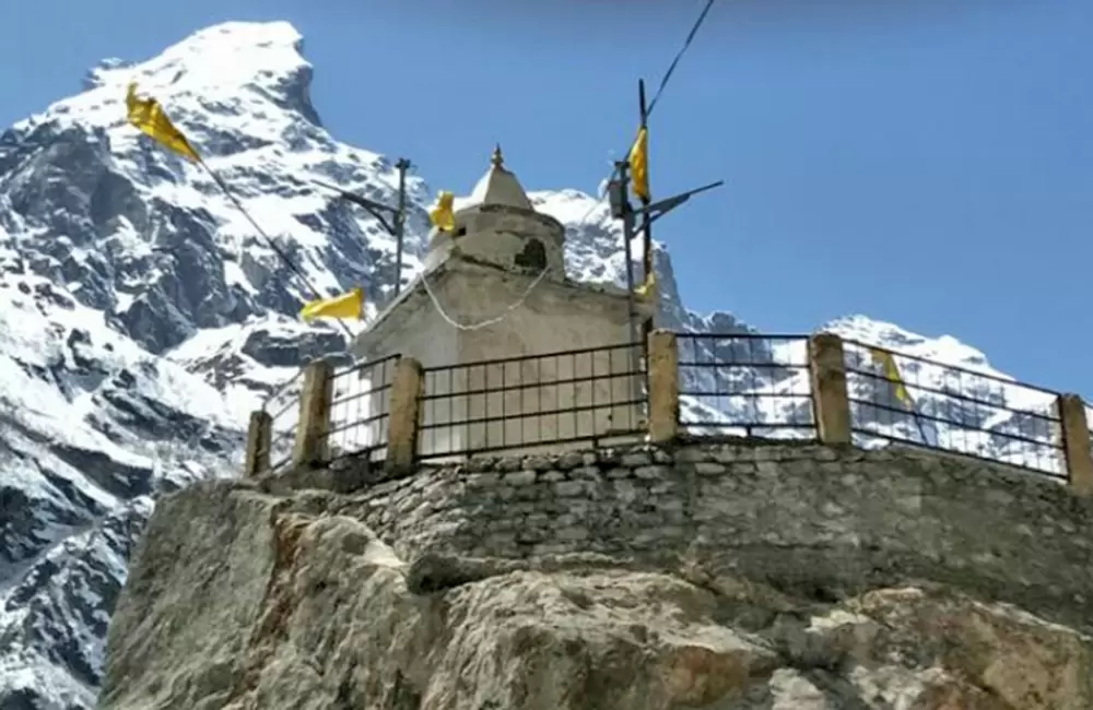 Temple in Gamshali. Pic: Nitin Badwal