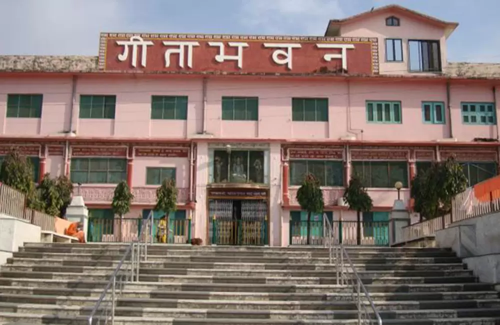 Geeta Bhawan, Rishikesh. Pic: Wikimapia.org