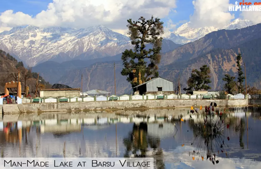 Barsu Village - The base camp. Pic: 