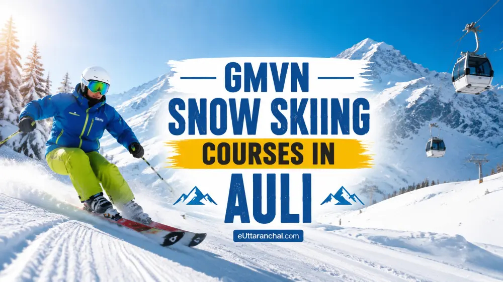 GMVN Snow Skiing Courses in Auli