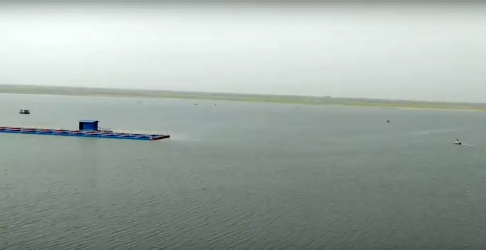 Floating Hut and Boating in Gularbhoj Dam. Pic: 