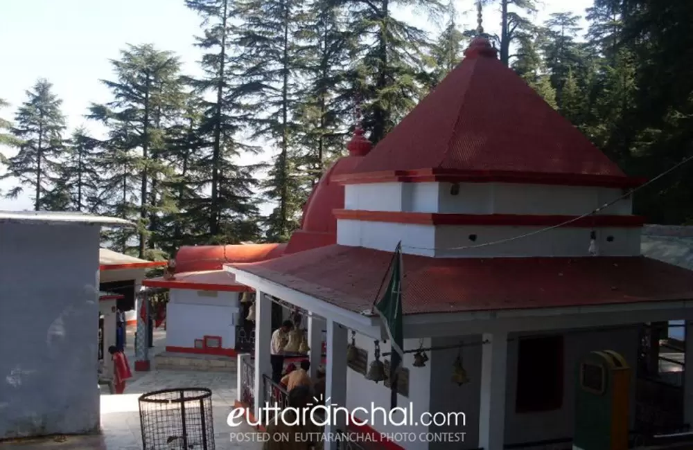 Haat kalika temple of Gangolihat Pithoragarh.. Pic: Jukaria.vineeta