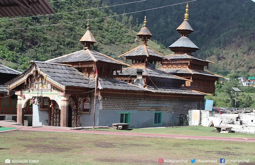 Hanol Mahasu Devta temple on tiyuni - mori road in Chakrata tehsil of Dehradun.. Pic: @imkushagratomar/instagram via euttaranchal social