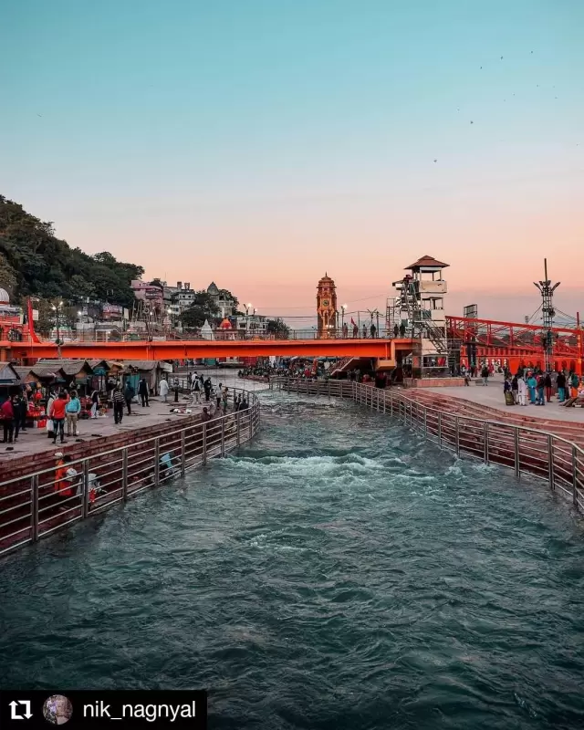 Har Ki Pauri. Pic: Nik Nagnyal