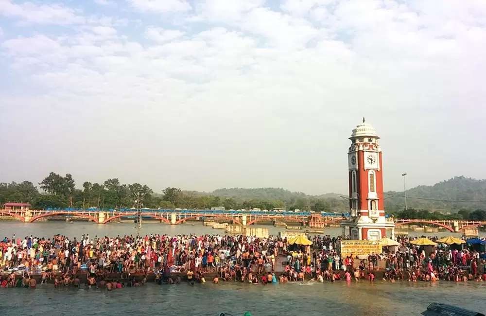 Har Ki Pauri in Haridwar. Pic: 