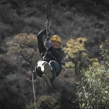 Flying Fox Zip Line. Pic: 