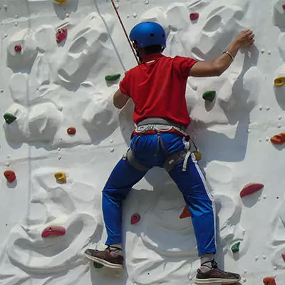 Rock Climbing. Pic: 