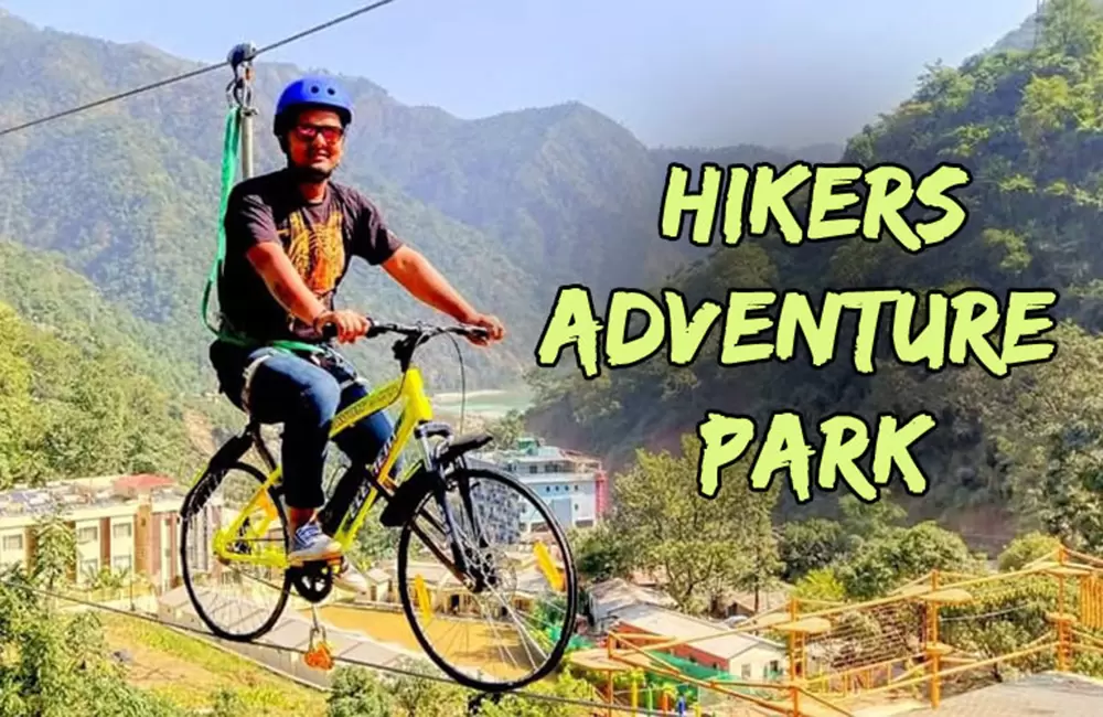 Hikers Adventure Park in Rishikesh. Pic: 