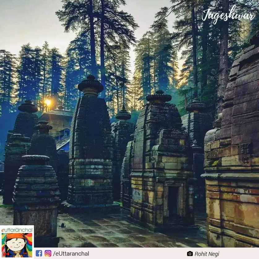 Jageshwar Dham in the morning. Pic: Rohit Negi