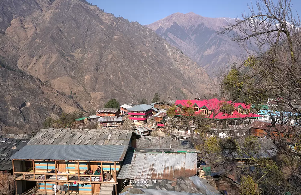 Jakhol village of Uttarkashi Uttarakhand.. Pic: eUttaranchal.com