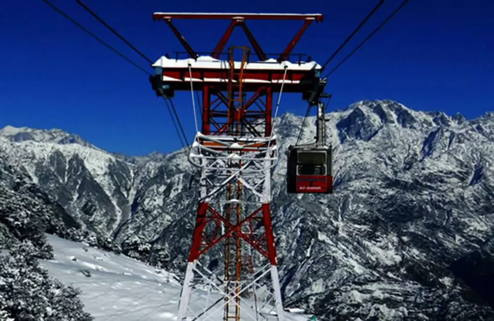 Joshimath Cable Car to Auli. Pic: Himalayan Abode, Joshimath