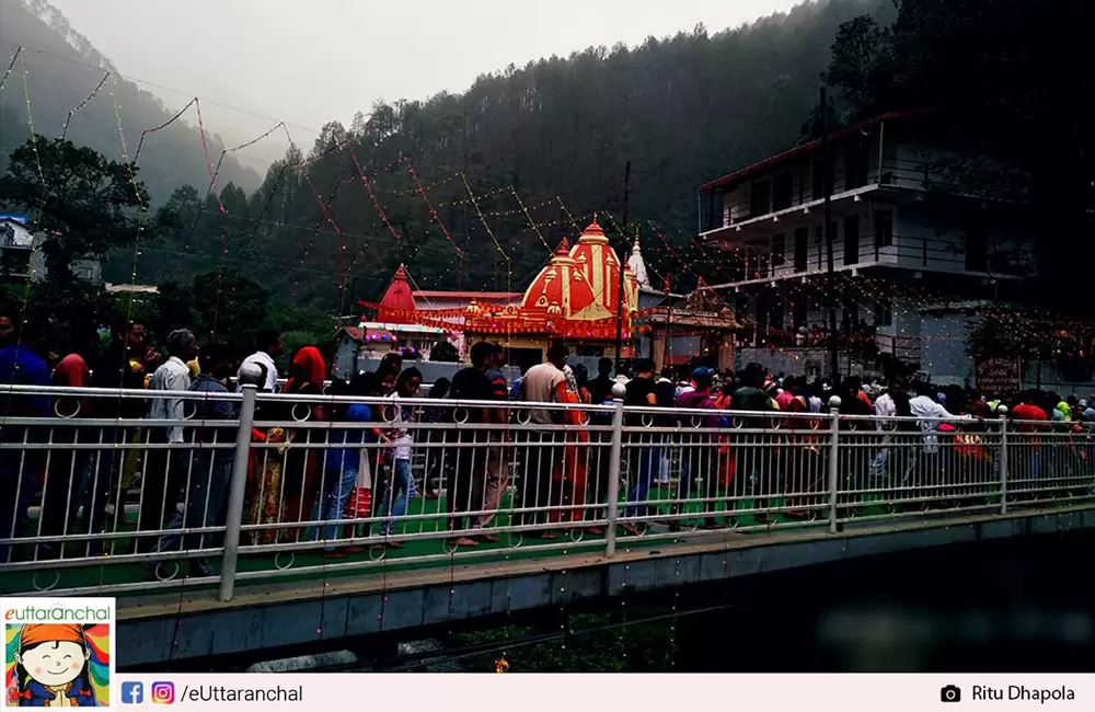 Mela at Kainchi Dham. Pic: Ritu Dhapola