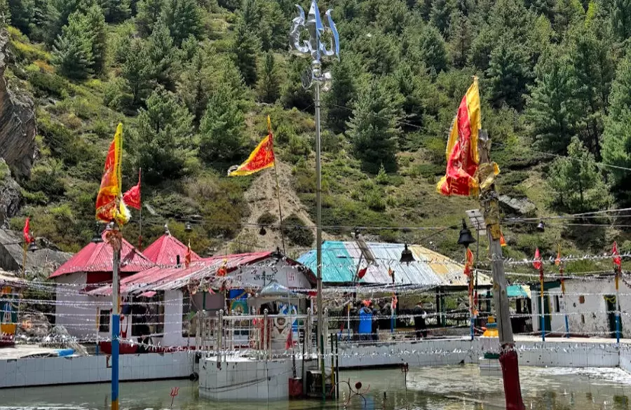 Kali Mandir Kalapani. Pic: 