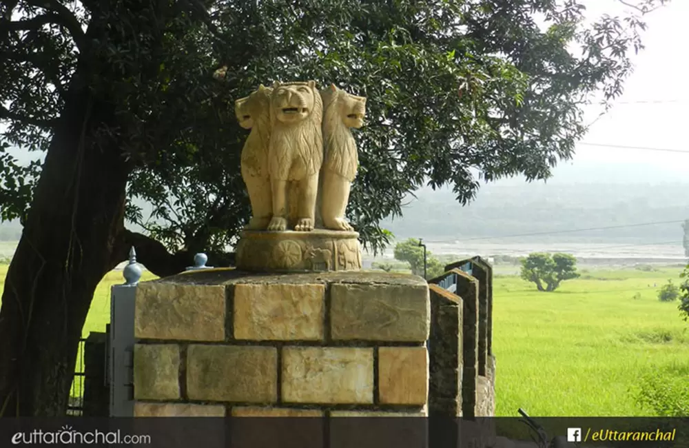 Ashoka's Rock Edict at Kalsi, near Dehradun. Pic: eUttaranchal