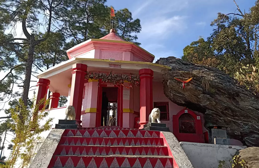 Kasaar Devi Temple. Pic: 