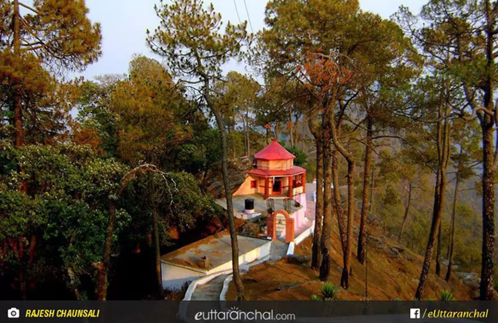 Kasar Devi temple, कसार देवी मंदिर - Almora. Pic: Rajesh Chaunsali