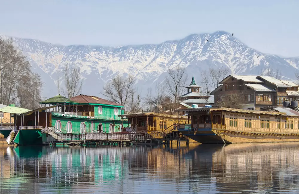 Dal Lake in Kashmir. Pic: 