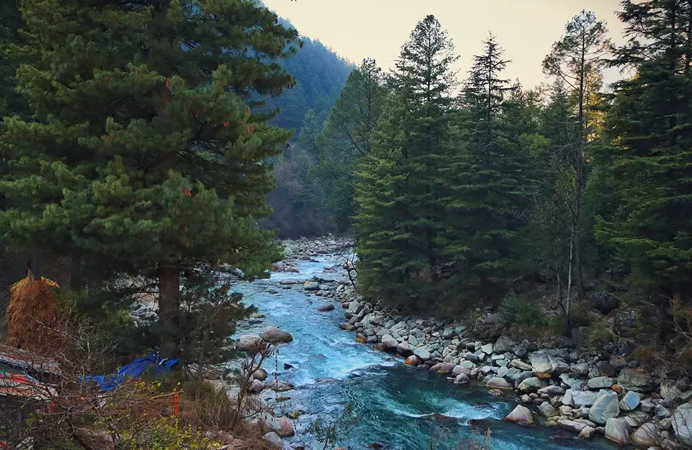 River in Kasol. Pic: Pixabay: 6136837