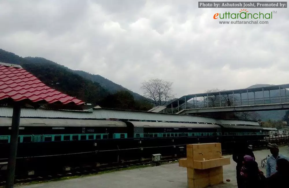 Kathgodam Railway station.. Pic: Ashutosh Joshi (Facebook)