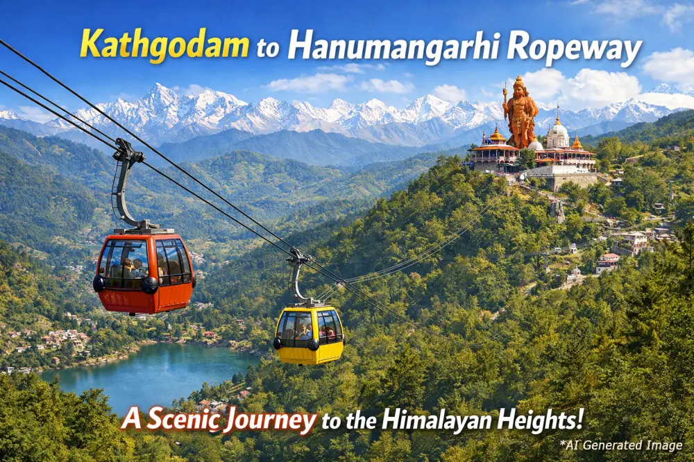 Kathgodam Hanumangarhi Temple Ropeway