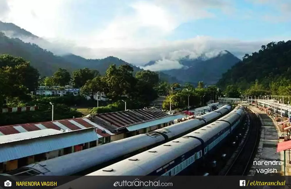 Gateway to Kumaon Uttarakhand - Kathgodam Railway Station.. Pic: नरेन्द्र वागीश /facebook