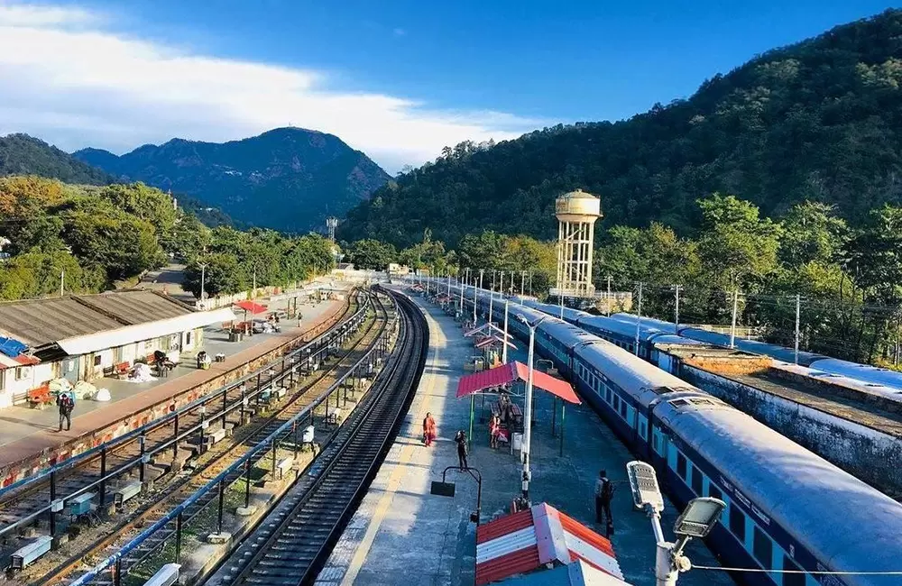 Kathgodam Railway Station. Pic: 