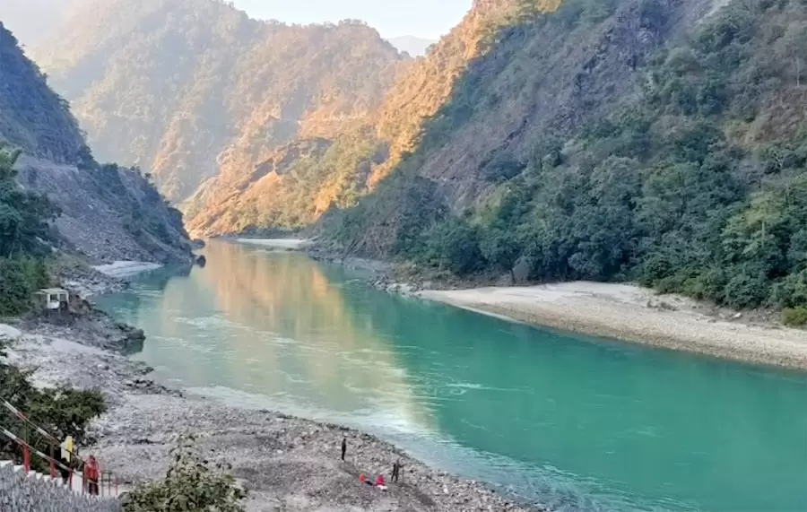 Ganga River near Kaudiyala. Pic: 