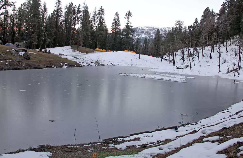 Juda ka Talab lake in Winters.. Pic: eUttaranchal.com