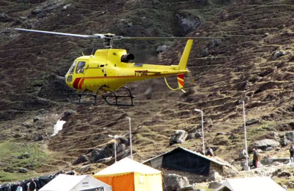 Kedarnath Dham Yatra by Helicopter From Phata